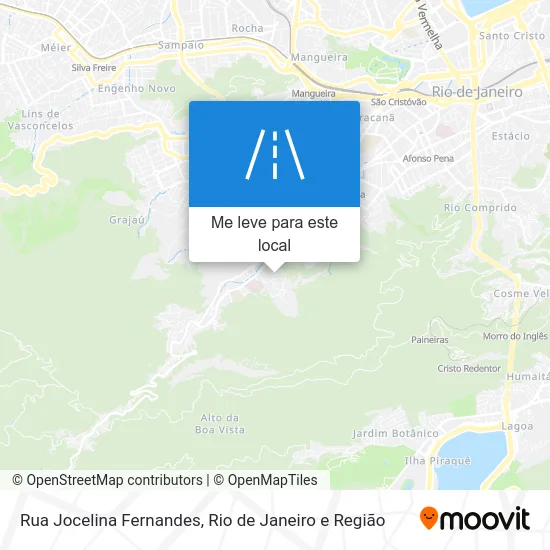 Rua Jocelina Fernandes mapa