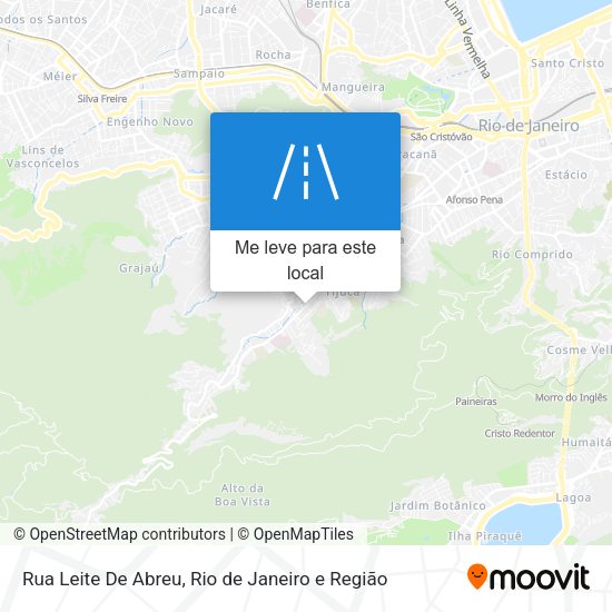 Rua Leite De Abreu mapa