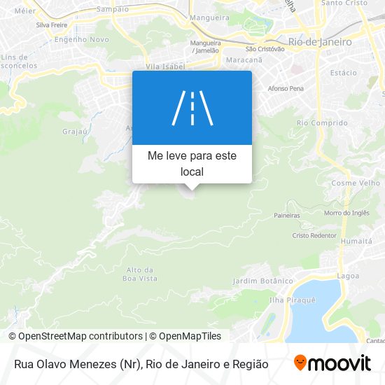 Rua Olavo Menezes (Nr) mapa