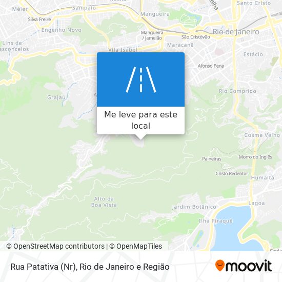 Rua Patativa (Nr) mapa