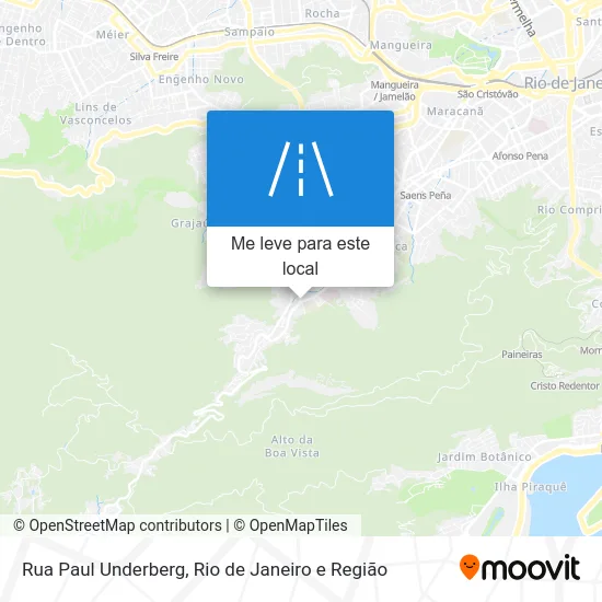 Rua Paul Underberg mapa