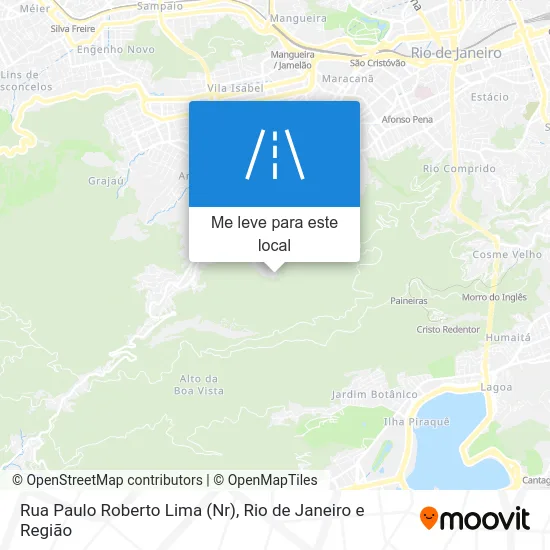 Rua Paulo Roberto Lima (Nr) mapa