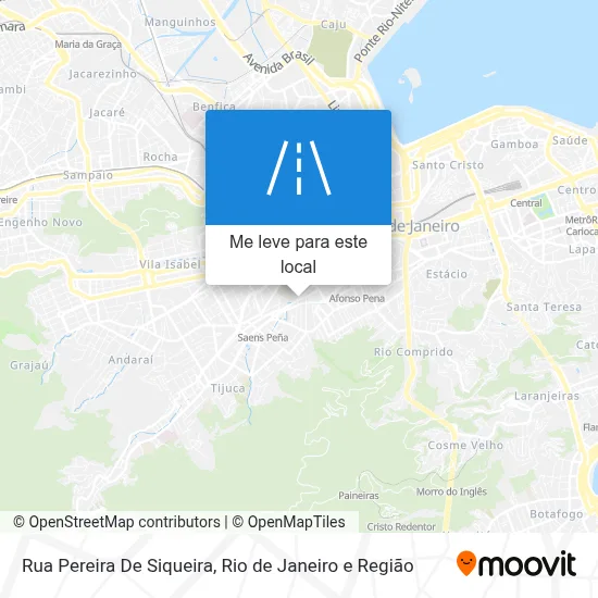 Rua Pereira De Siqueira mapa