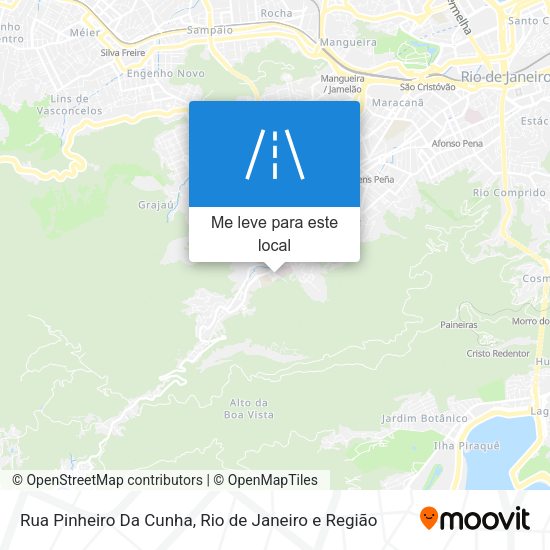 Rua Pinheiro Da Cunha mapa