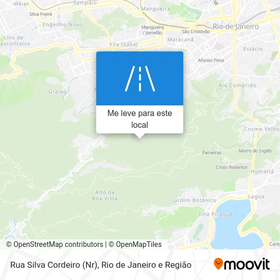 Rua Silva Cordeiro (Nr) mapa