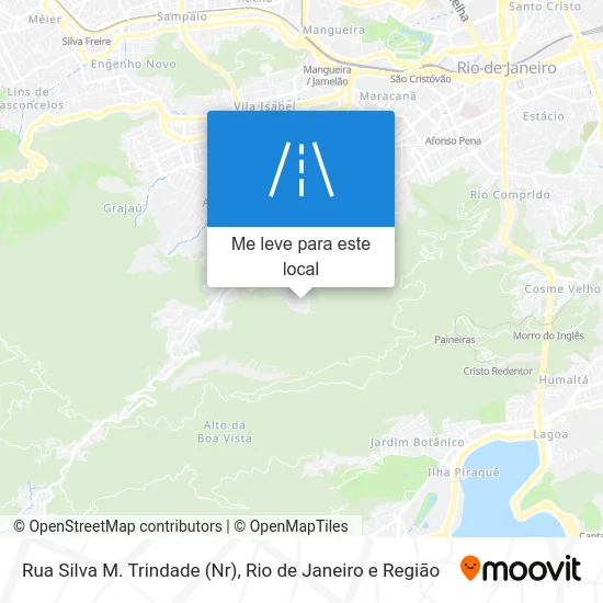 Rua Silva M. Trindade (Nr) mapa