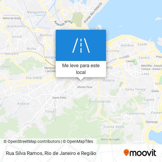 Rua Silva Ramos mapa