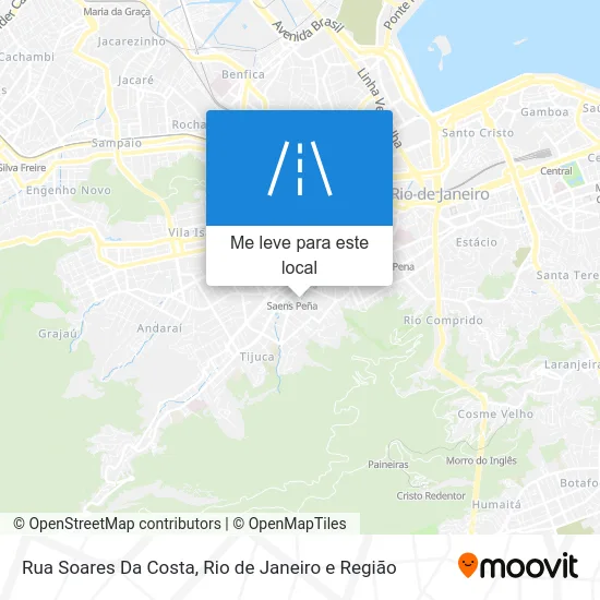 Rua Soares Da Costa mapa