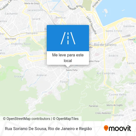Rua Soriano De Sousa mapa