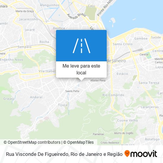Rua Visconde De Figueiredo mapa