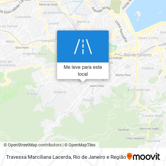 Travessa Marciliana Lacerda mapa