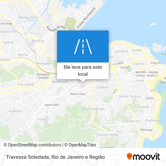 Travessa Soledade mapa
