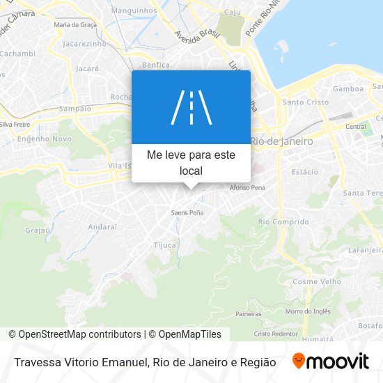 Travessa Vitorio Emanuel mapa