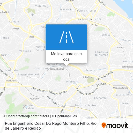 Rua Engenheiro César Do Rêgo Monteiro Filho mapa