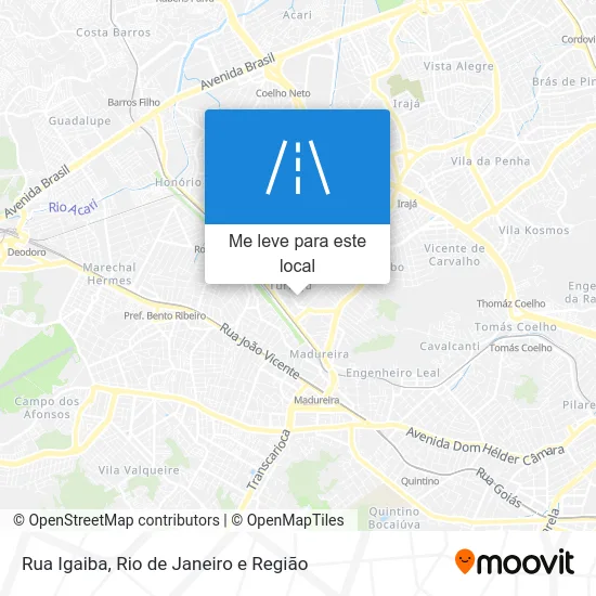 Rua Igaiba mapa