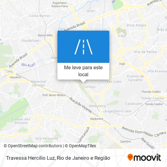 Travessa Hercilio Luz mapa