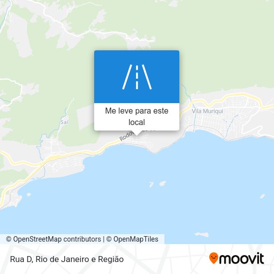 Rua D mapa
