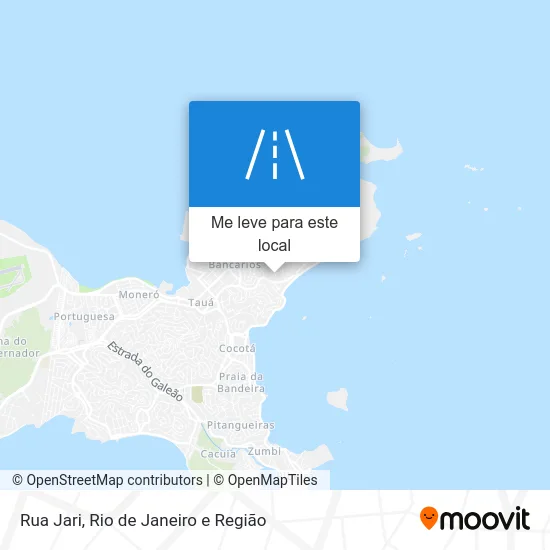 Rua Jari mapa