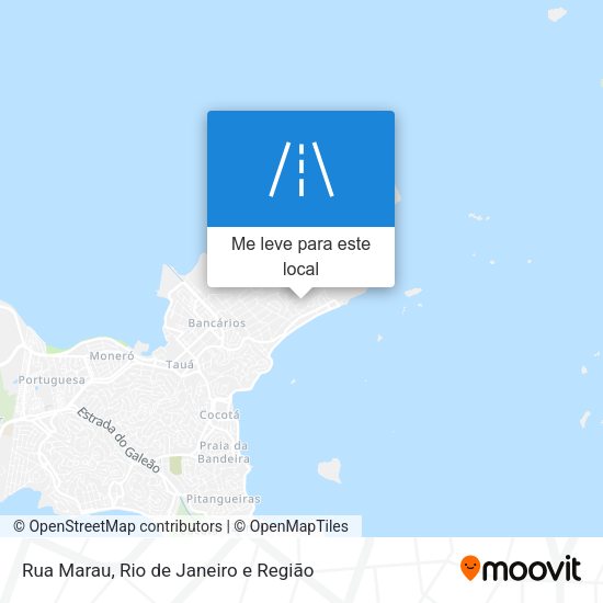Rua Marau mapa