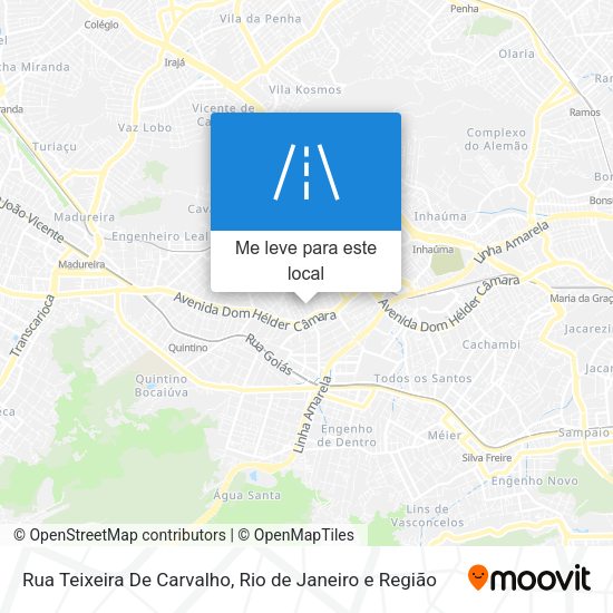Rua Teixeira De Carvalho mapa