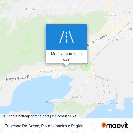 Travessa Do Greco mapa