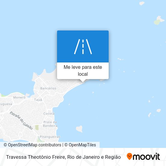 Travessa Theotônio Freire mapa