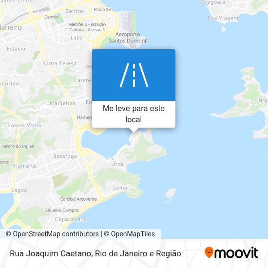 Rua Joaquim Caetano mapa