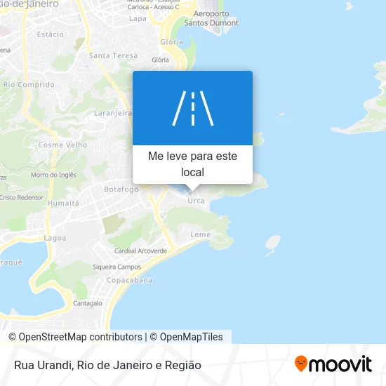 Rua Urandi mapa