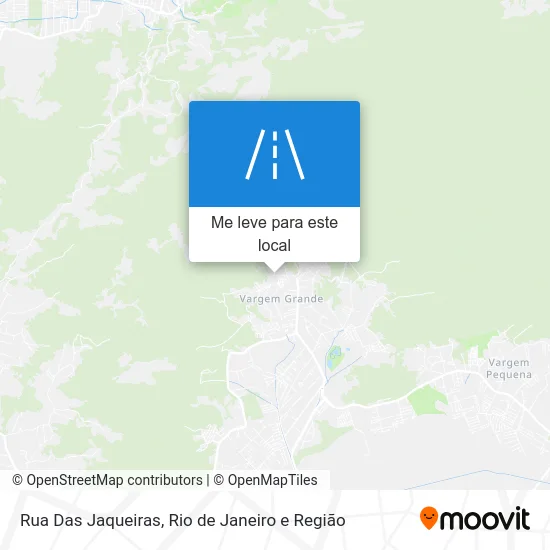 Rua Das Jaqueiras mapa