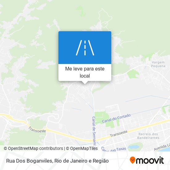 Rua Dos Boganviles mapa