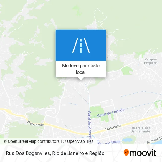 Rua Dos Boganviles mapa