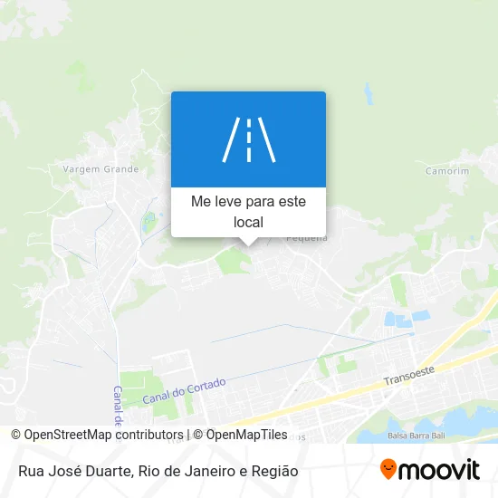 Rua José Duarte mapa