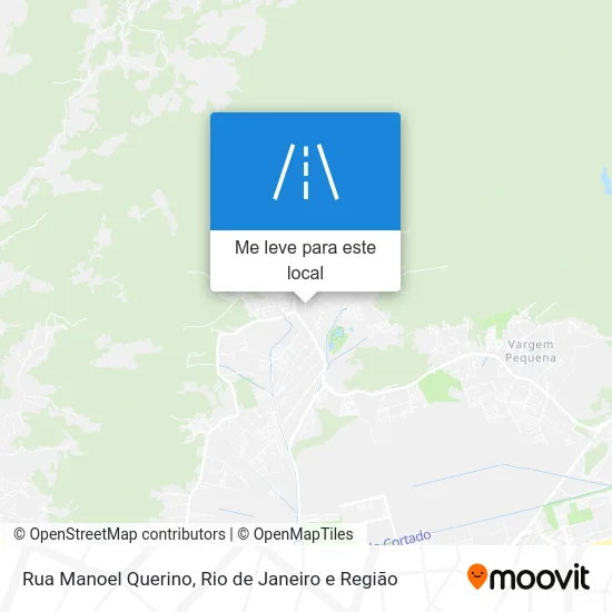 Rua Manoel Querino mapa