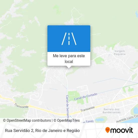 Rua Servidão 2 mapa