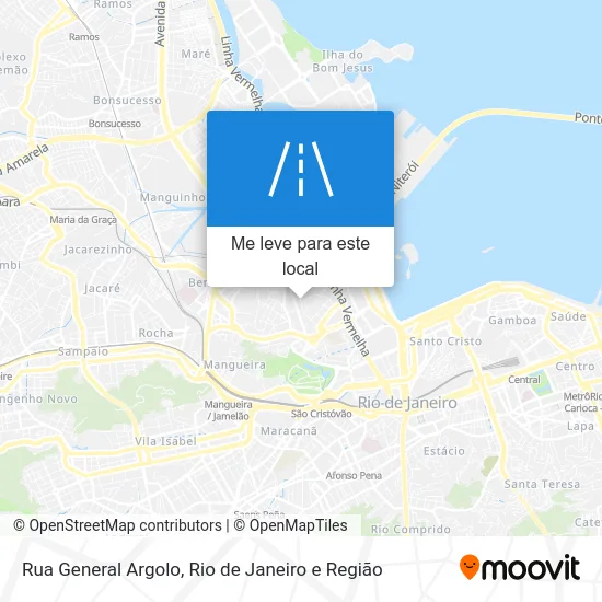 Rua General Argolo mapa
