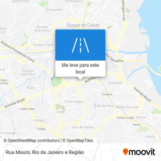 Rua Mauro mapa