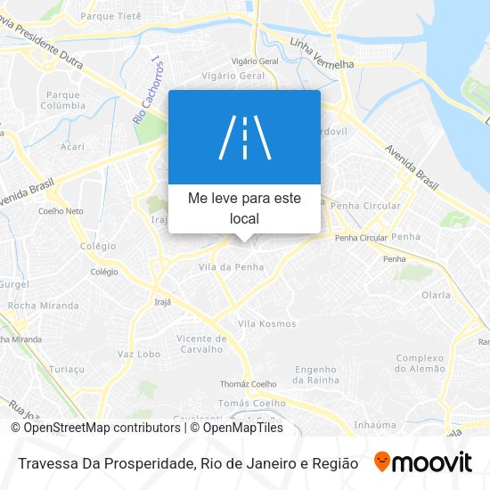 Travessa Da Prosperidade mapa