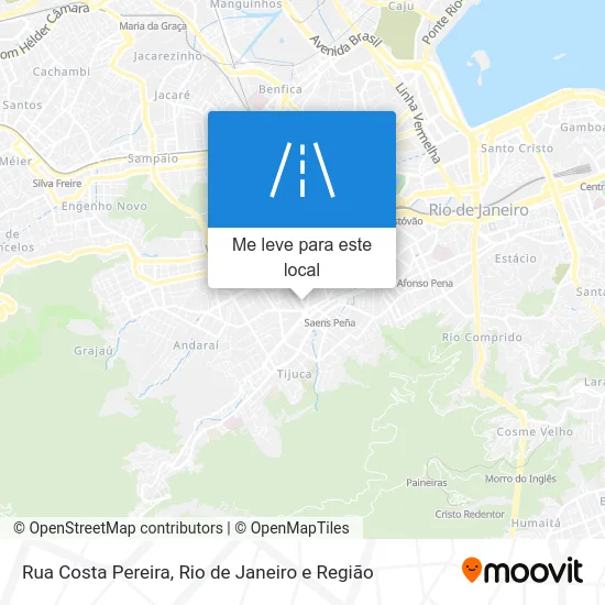 Rua Costa Pereira mapa