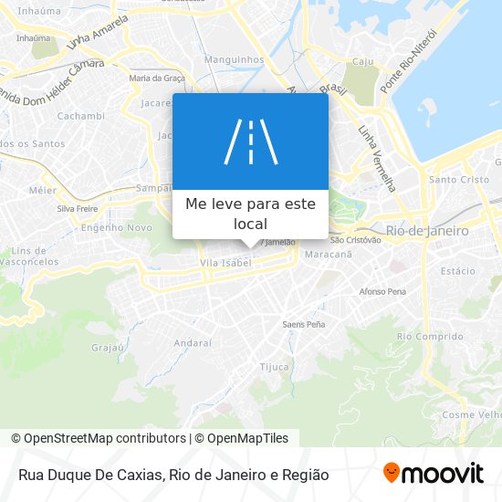 Rua Duque De Caxias mapa