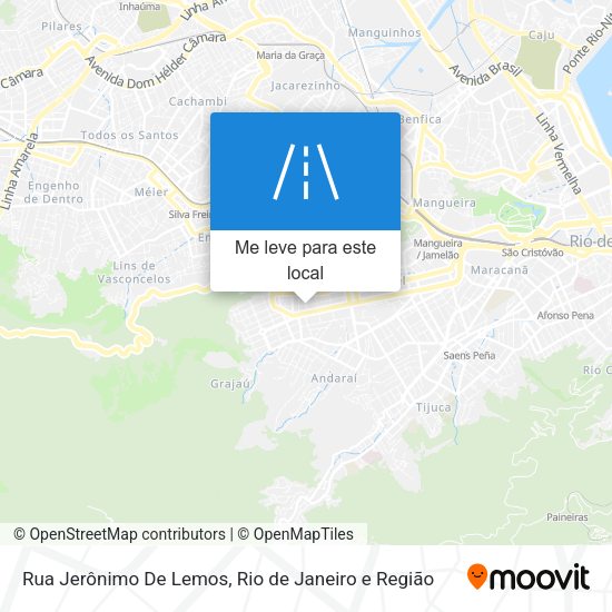 Rua Jerônimo De Lemos mapa