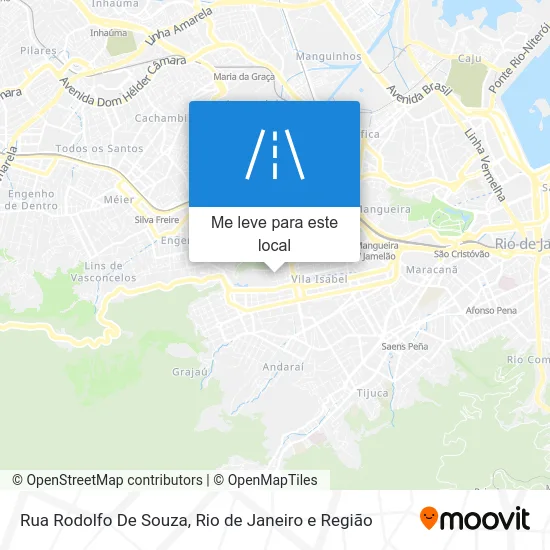 Rua Rodolfo De Souza mapa