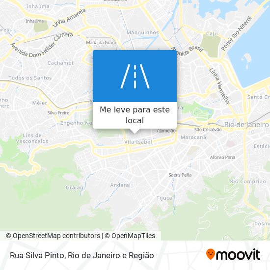 Rua Silva Pinto mapa