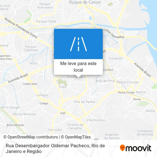 Rua Desembargador Oldemar Pacheco mapa