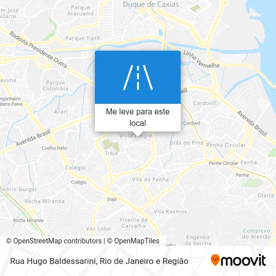 Rua Hugo Baldessarini mapa