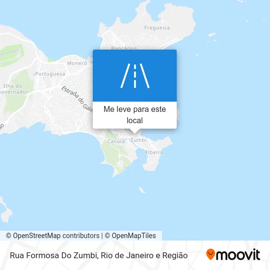 Rua Formosa Do Zumbi mapa
