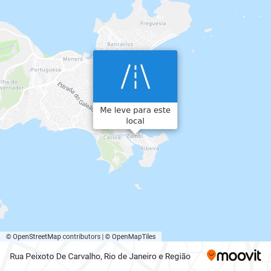 Rua Peixoto De Carvalho mapa