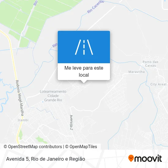 Avenida 5 mapa