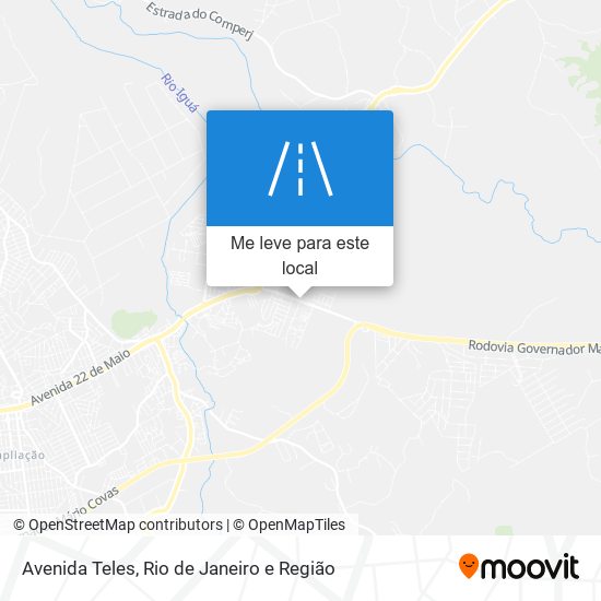 Avenida Teles mapa