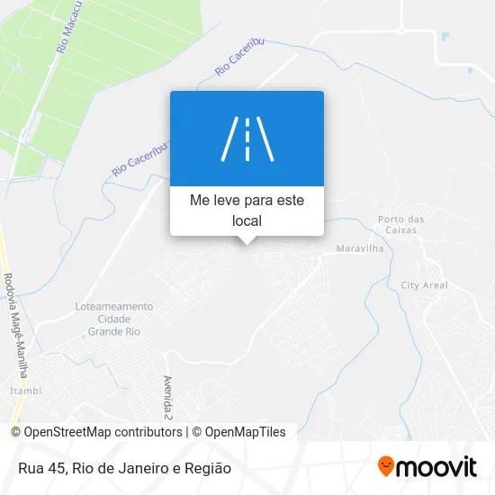 Rua 45 mapa