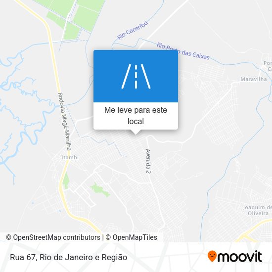 Rua 67 mapa